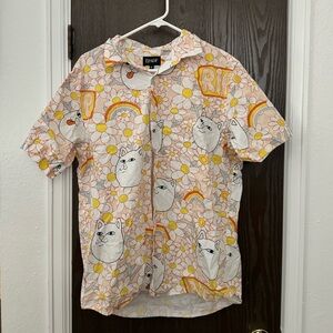 RIPNDIP Daisy Daze Button Up Shirt Size XL 
New never worn without tags